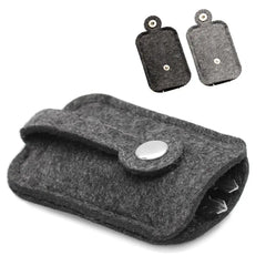 Key Wallet Purse Men Women Felt Keychain Holder Pocket Organizer