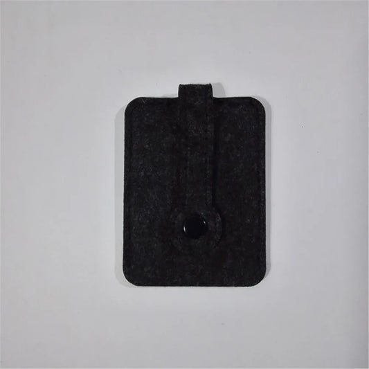Key Wallet Purse Men Women Felt Keychain Holder Pocket Organizer