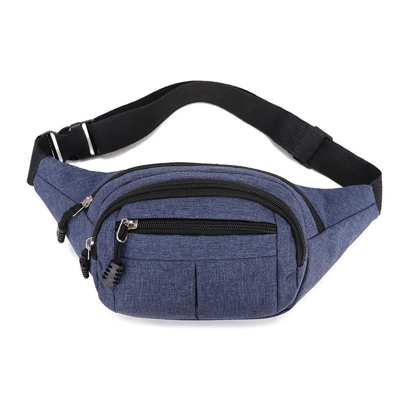 Unisex Waist Bum Bag Fanny Pack Holiday Travel Money Belt Pouch Wallet