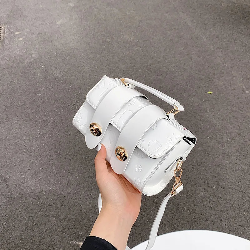 Wild Print Small Square Bag Single Shoulder Handbag