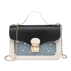 Sequin Star Print Shoulder Mobile Phone Bag Cover