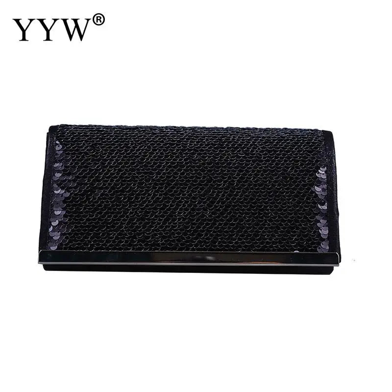 Sequined Envelope Bag Evening Party Crossbody Clutch Wallet Red Wedding Purse