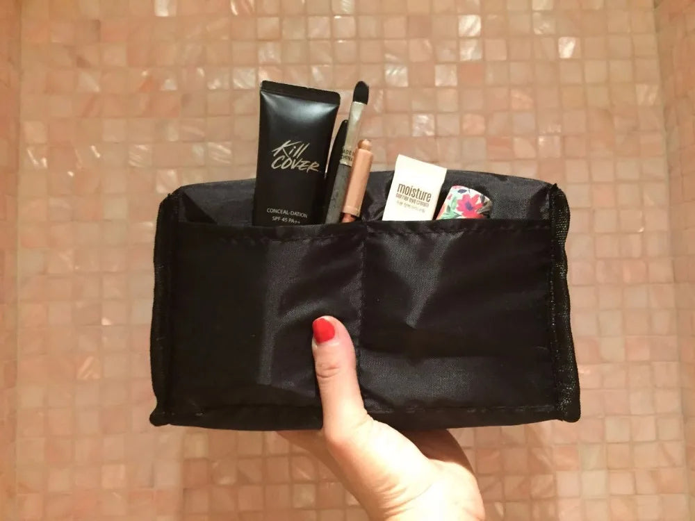 Sequins Cosmetic Bag Large Capacity Clutch Handbag Evening Clutch Envelope Bag