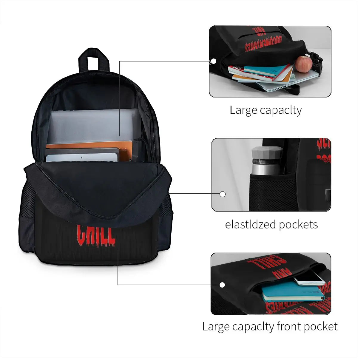 Serial Killer Documentaries And Chill Backpack