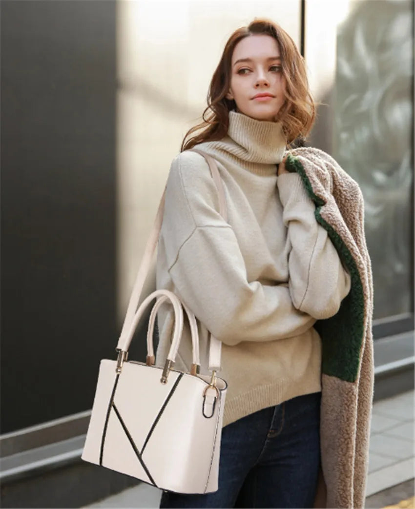 Set of 3 Women's Handbags - Stylish Bag Collection