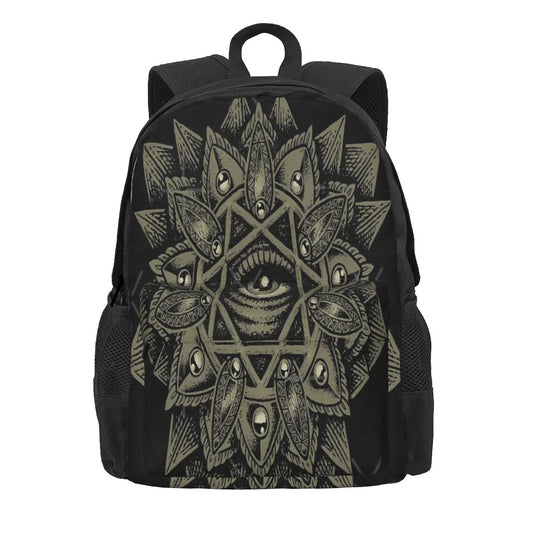 Seven Rays Eye Backpacks Men's Backpacks Bags For Women School Backpack
