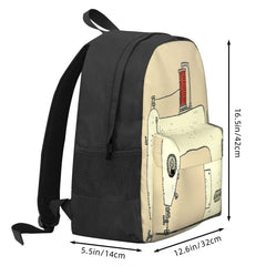 Stylish Sewing Machine Backpack for Men and Women