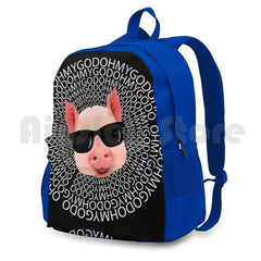 Shane Dawson Pig Apparel Hiking Backpack Waterproof Camping Travel