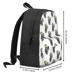 Shar-Pei Dog Backpacks Men's and Women's Anime Backpack