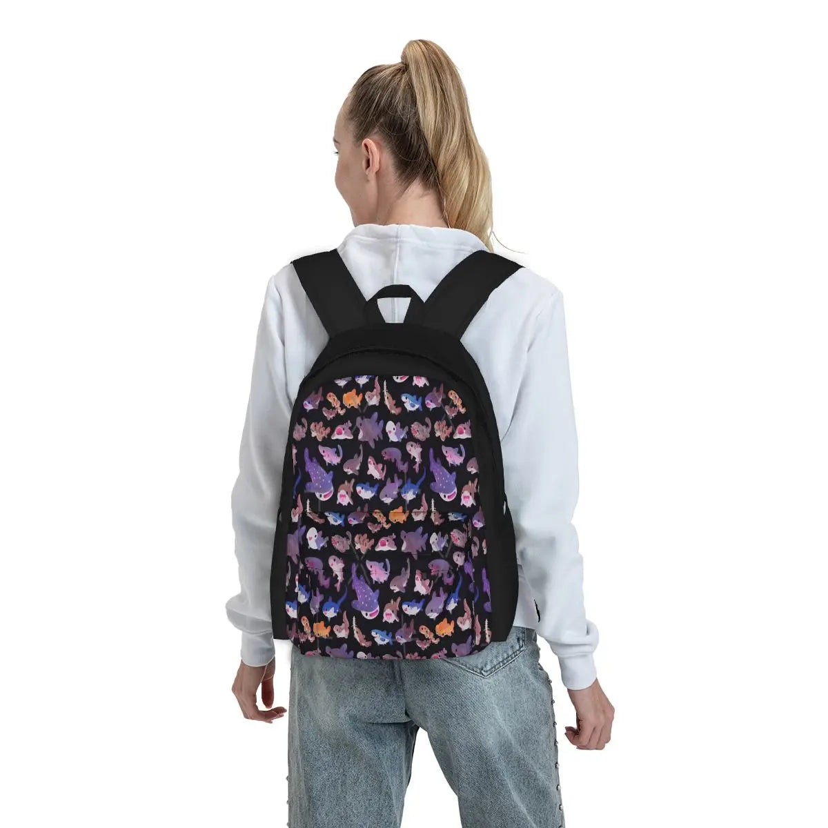 Shark Backpacks Men's Backpacks Bags For Women Back Bag
