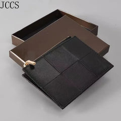 Sheepskin Womens Wallets Folded Purses Leather Purse