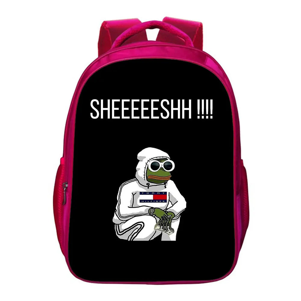 Sheesh Backpack Children Bookbag Students School Bags Hot Slang Book-Bag