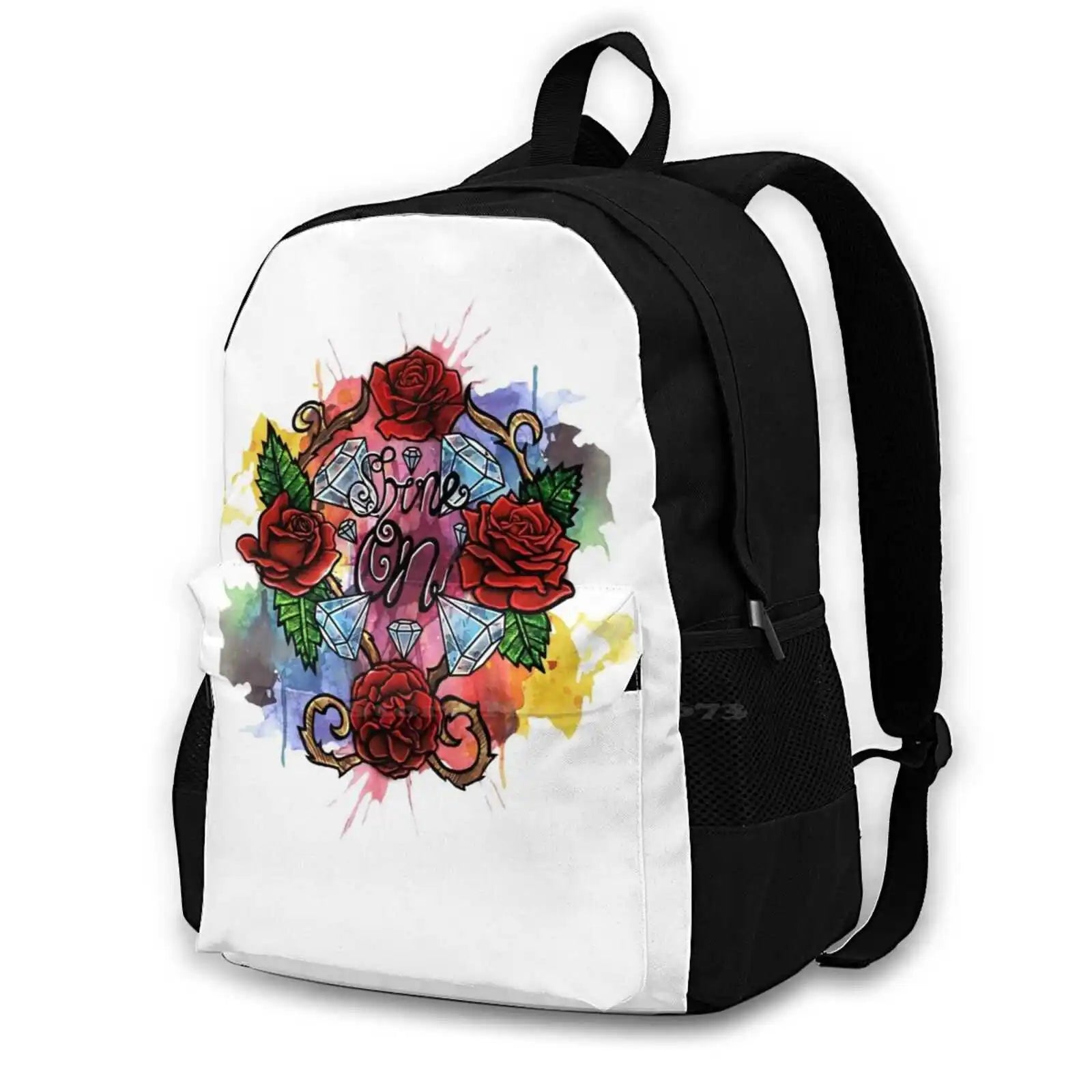 Shine On You Crazy Diamond Backpack Laptop 15 Inch