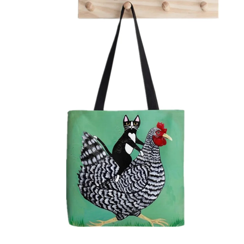 Shopper Cats Against Cat Calls Tote Bag