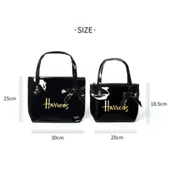 Casual PVC Tote Bow-knot Shoulder Bag Waterproof Large