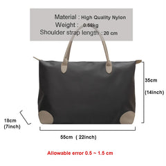 Women's High-capacity Travel Luggage Handbag Shoulder Pack