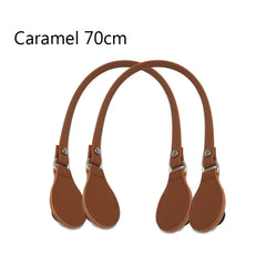 Short Long PU Flat Handle for O Bag Handbags