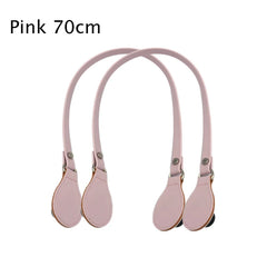 Short Long PU Flat Handle for O Bag Handbags