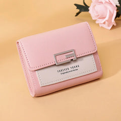 Patchwork Wallet Women Purse Mini Wallets Students Lovely Purse Small Wallet