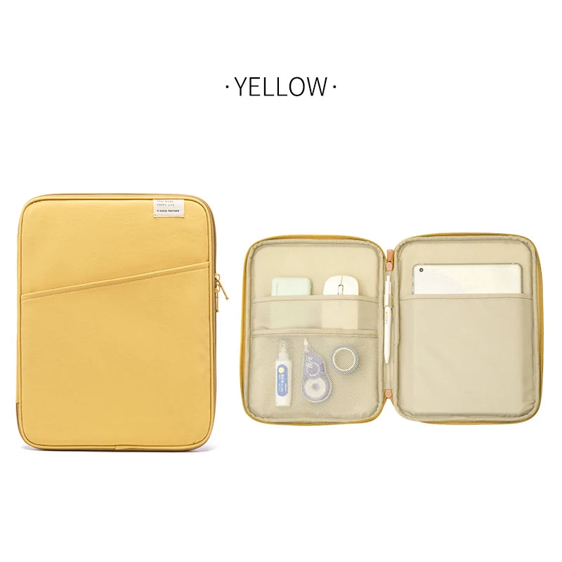 Waterproof Polyester Document Bags - Organized Tote for Notebooks
