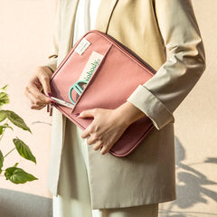 Waterproof Polyester Document Bags - Organized Tote for Notebooks