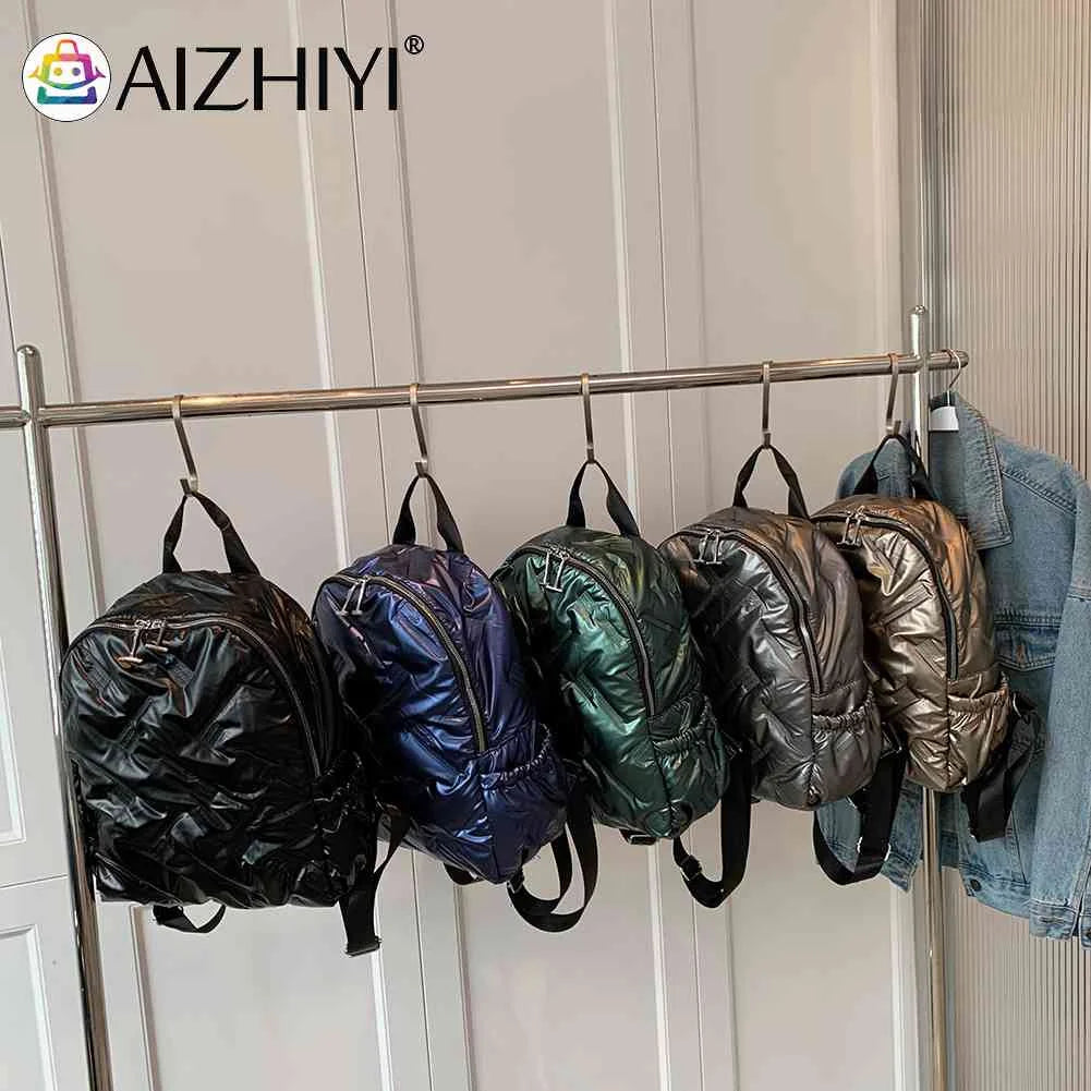 Quilted Shoulder Backpack for Women Waterproof