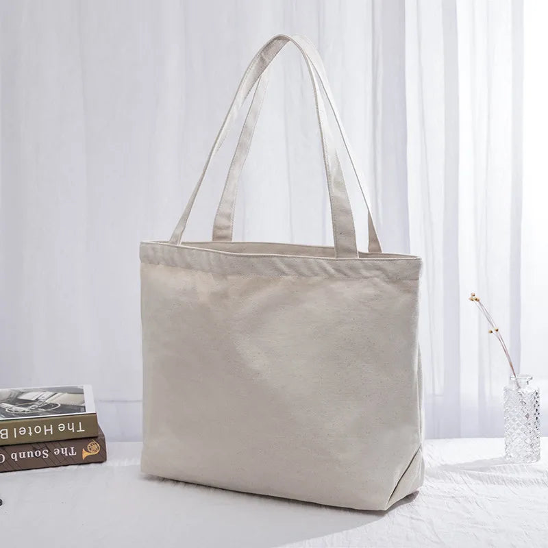 Canvas Japanese Shoulder Bag Large-capacity Handbag