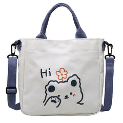 Canvas Tote Bags for Women Handbag Crossbody Bags