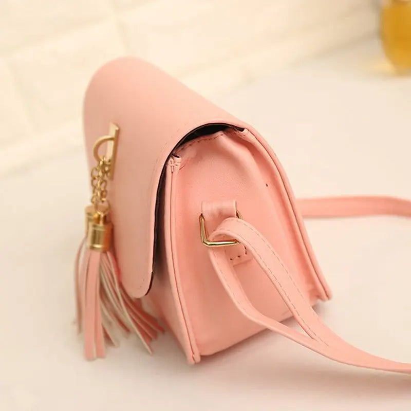 Small Chains Bag Women Candy Tassel Messenger Bags Female Handbag KL453