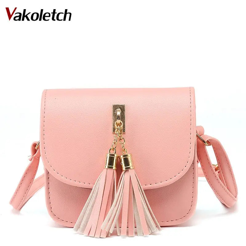 Small Chains Bag Women Candy Tassel Messenger Bags Female Handbag KL453