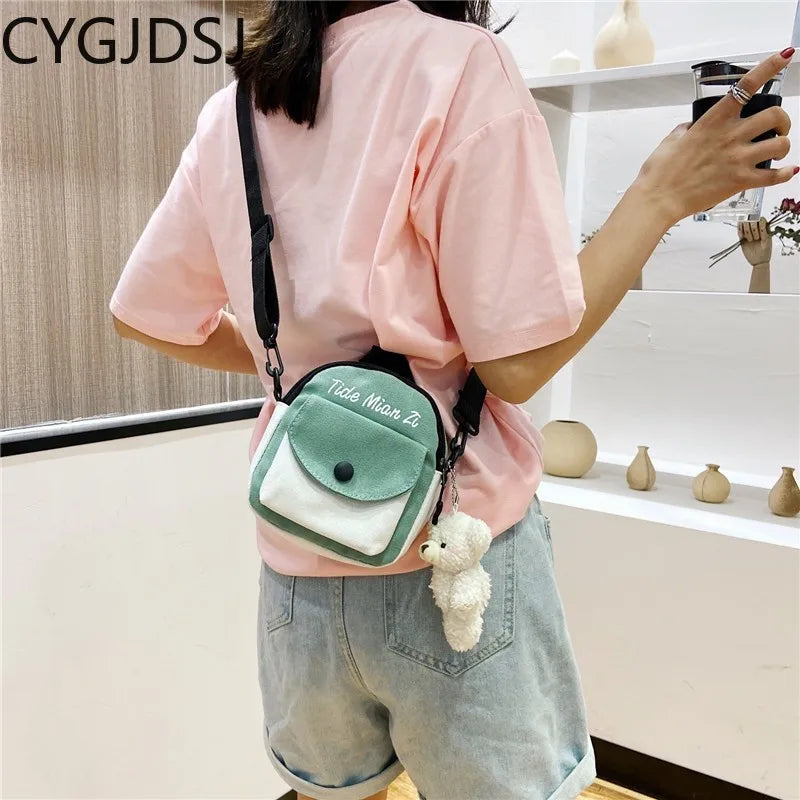Shoulder Bag Ladies Handbags Crossbody Bags for Women Canvas Bag Handbag