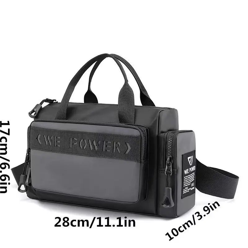 Men's Shoulder Bag High Capacity Business Crossbody Handbag