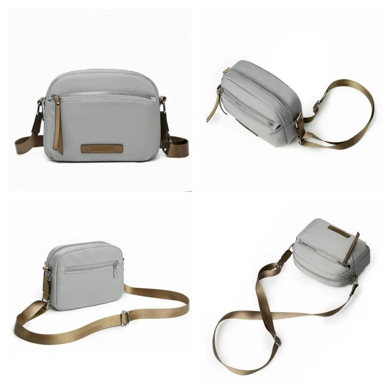 Waterproof Nylon Shoulder Bag Tote Small Handbag
