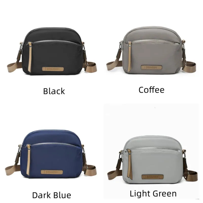 Waterproof Nylon Shoulder Bag Tote Small Handbag