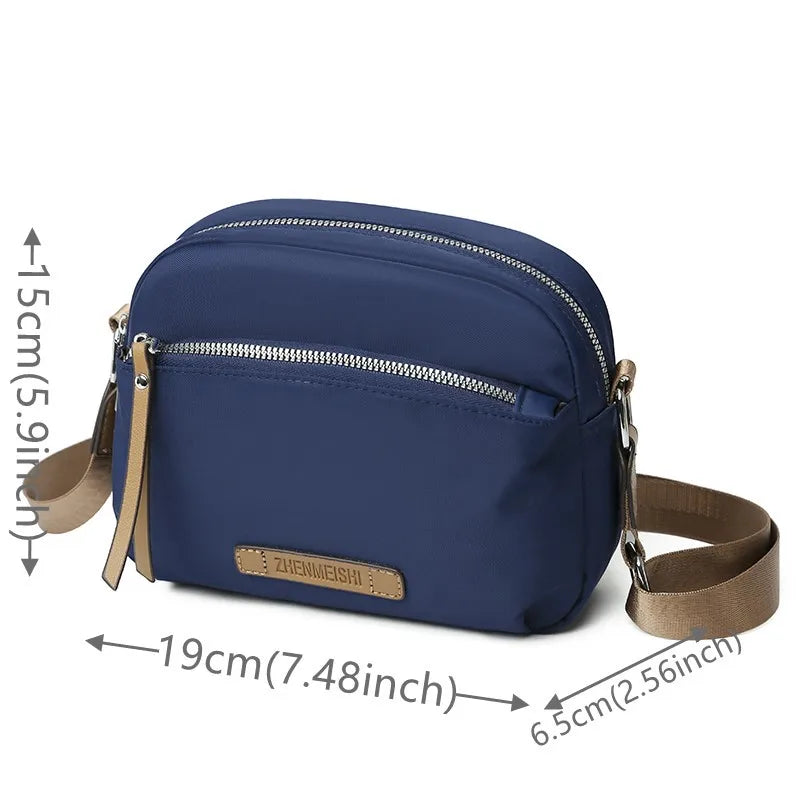 Waterproof Nylon Shoulder Bag Tote Small Handbag