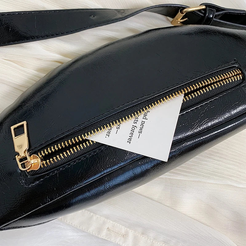 Unisex PU Leather Messenger Bag Travel Versatile Package