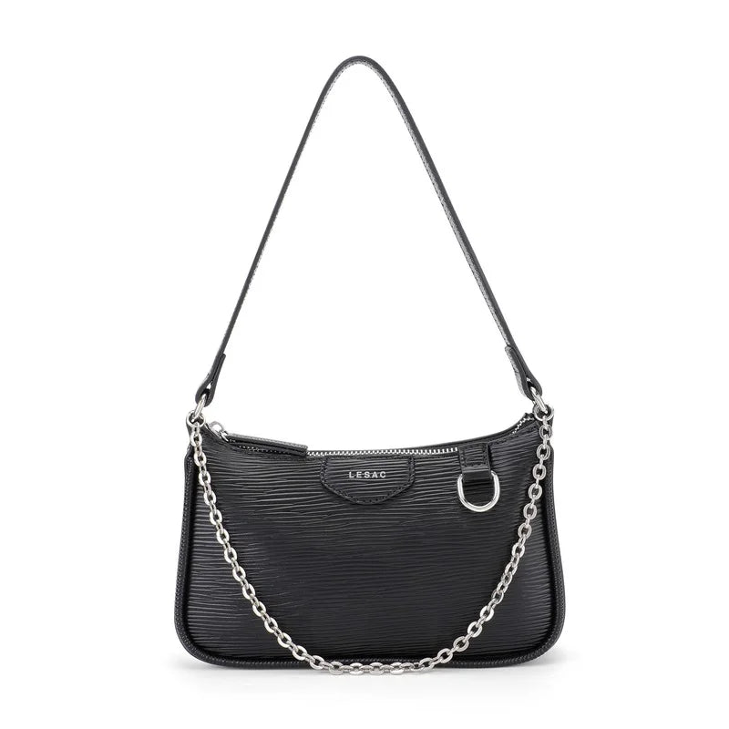 Shoulder Bag Women's Pu Leather Chain Messenger Bag Large Capacity Waterproof
