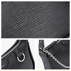 Shoulder Bag Women's Pu Leather Chain Messenger Bag Large Capacity Waterproof