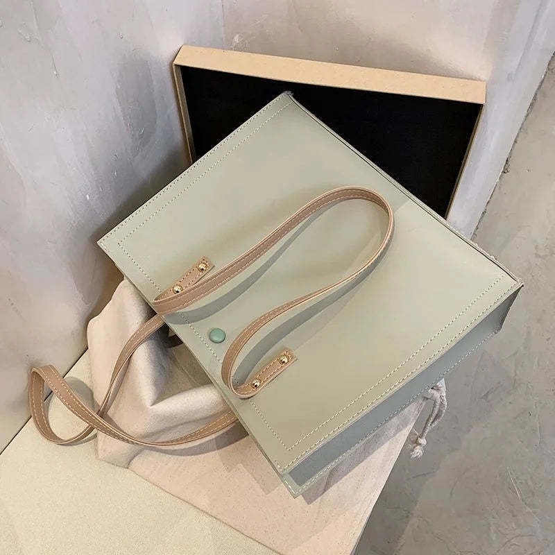 Shoulder Bag Women's Summer Large Capacity Tote Bag Student Class Shoulder Bag