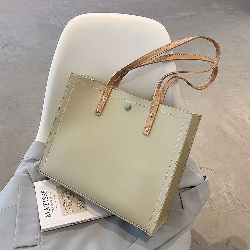 Shoulder Bag Women's Summer Large Capacity Tote Bag Student Class Shoulder Bag