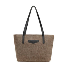 Women's Shoulder Bag Autumn Winter Large Tote Solid Handbag