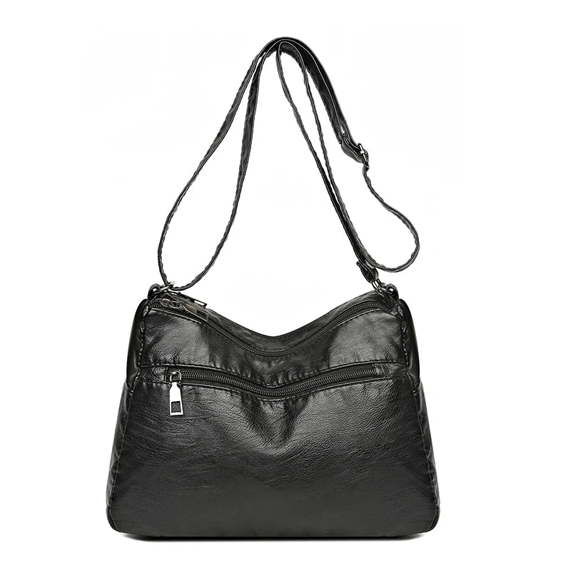 Women's Crossbody Handbag PU Leather Shoulder Bag