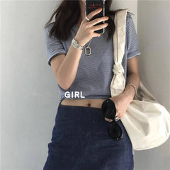 Canvas Shoulder Bag Harajuku Vintage Zipper Soft Book Bolsa