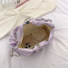 Casual Crossbody Bags For Women Pu Leather Solid Handbags