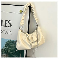 Casual Crossbody Bags For Women Pu Leather Solid Handbags