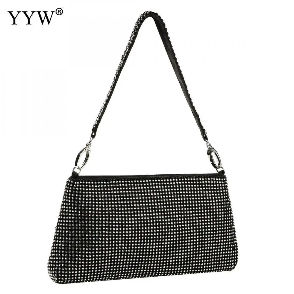 Soft Beaded Women Evening Bag Wedding Bridalmaid Handbags Purse Clutch