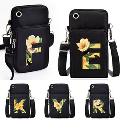 Waterproof Phone Bag Floral CrossBody Universal for Samsung/iPhone/Xiaomi