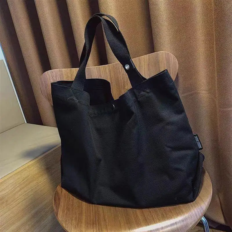 Canvas Shoulder Bag Harajuku Students Casual Bookbag