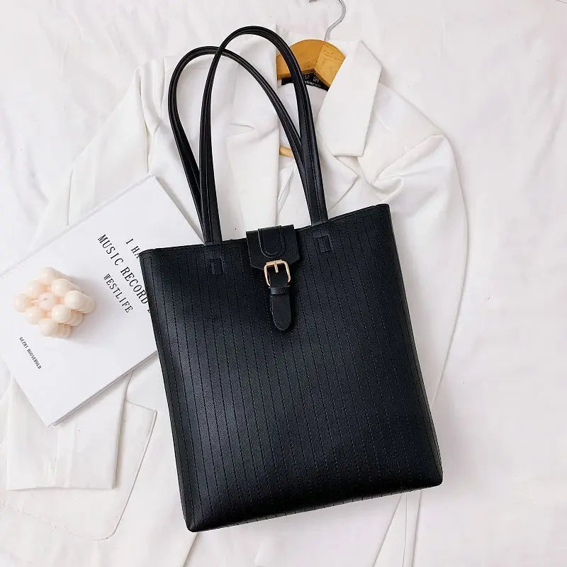 Shoulder Bags Women Casual Patchwork All-match Large Capacity Totes