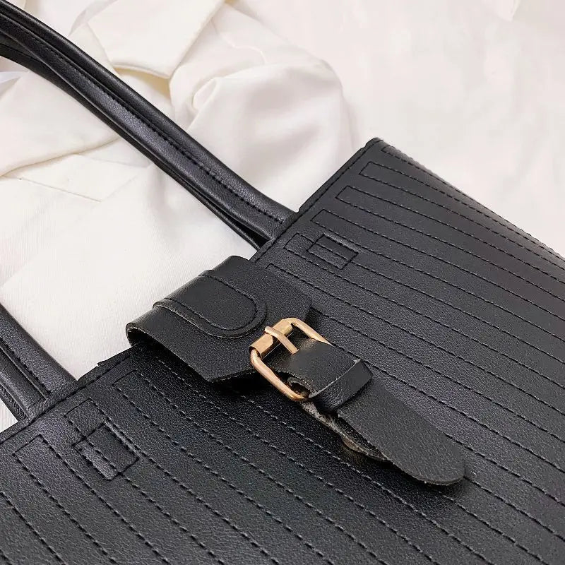 Shoulder Bags Women Casual Patchwork All-match Large Capacity Totes